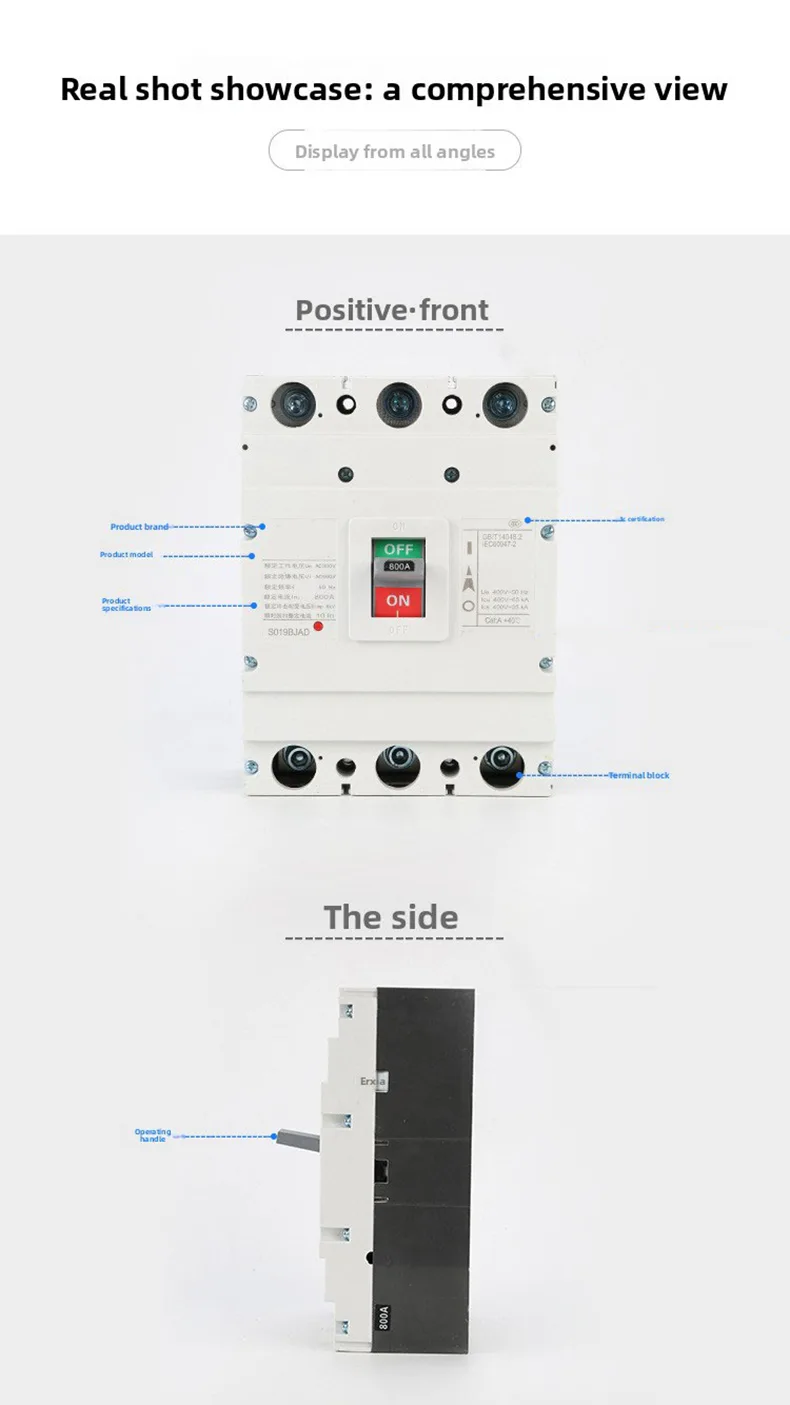 Enclosed Circuit Breaker 125A 3P